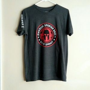 🔥 SPARTAN RACE TRIFECTA QUALIFIER T SHIRT - GREY